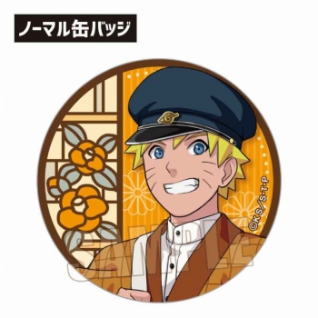 グッズ-バッチ】NARUTO-ナルト- 疾風伝 トレーディング缶バッジ 書生風 