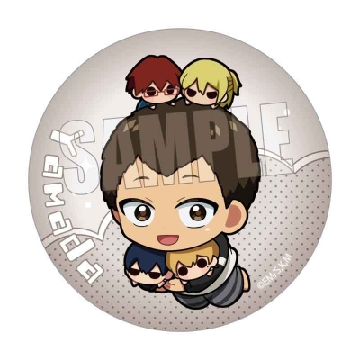 【グッズ-バッチ】忘却バッテリー 缶バッジ 山田 太郎 ぬいぐるみといっしょ