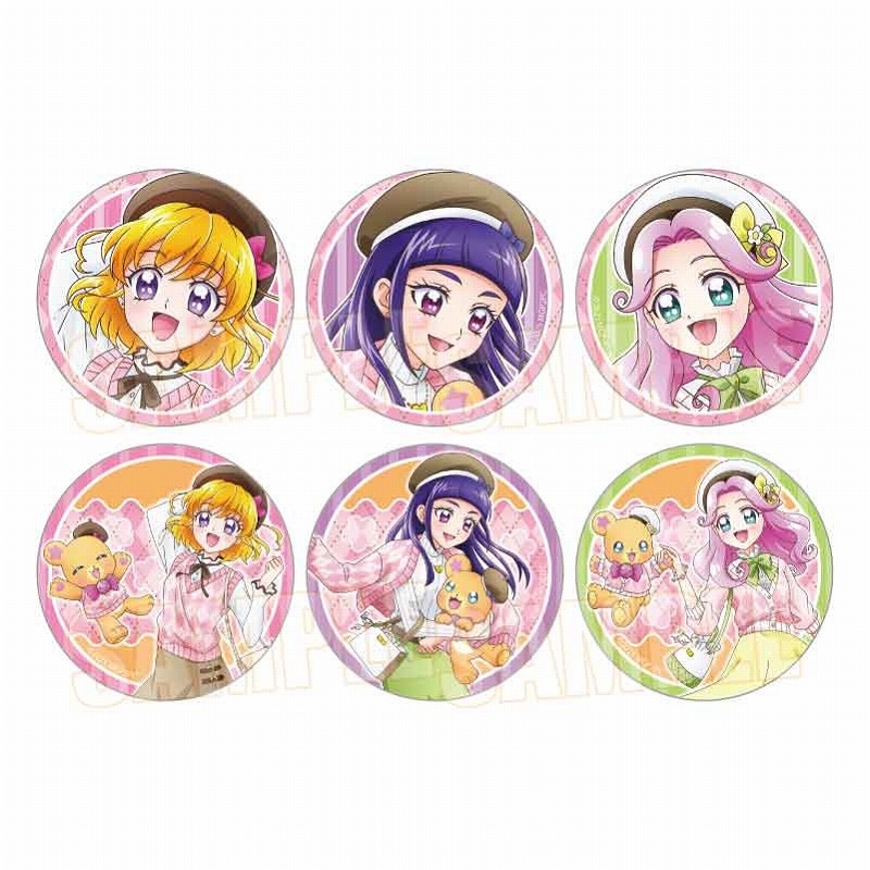 【グッズ-バッチ】魔法つかいプリキュア！！～MIRAI DAYS～ トレーディング缶バッジ 春色ファッション【アニメイト先行販売】