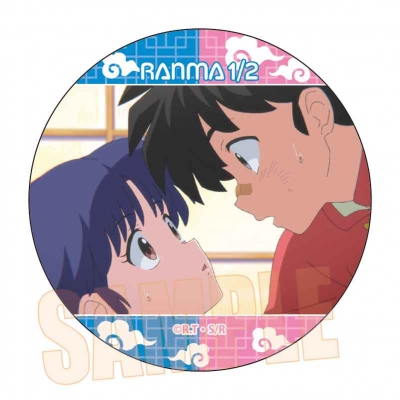 【グッズ-バッチ】らんま1/2 メモリーズ缶バッジ 乱馬&あかね