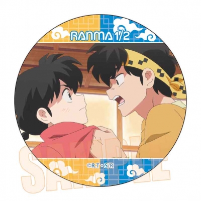 【グッズ-バッチ】らんま1/2 メモリーズ缶バッジ 乱馬&良牙