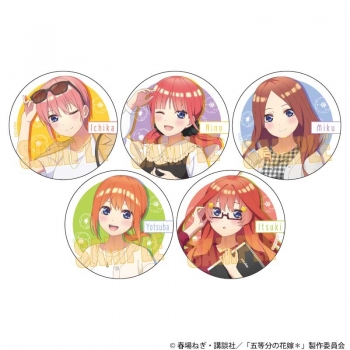 グッズ-バッチ】五等分の花嫁＊ トレーディング缶バッジ 5年後も五つ子 