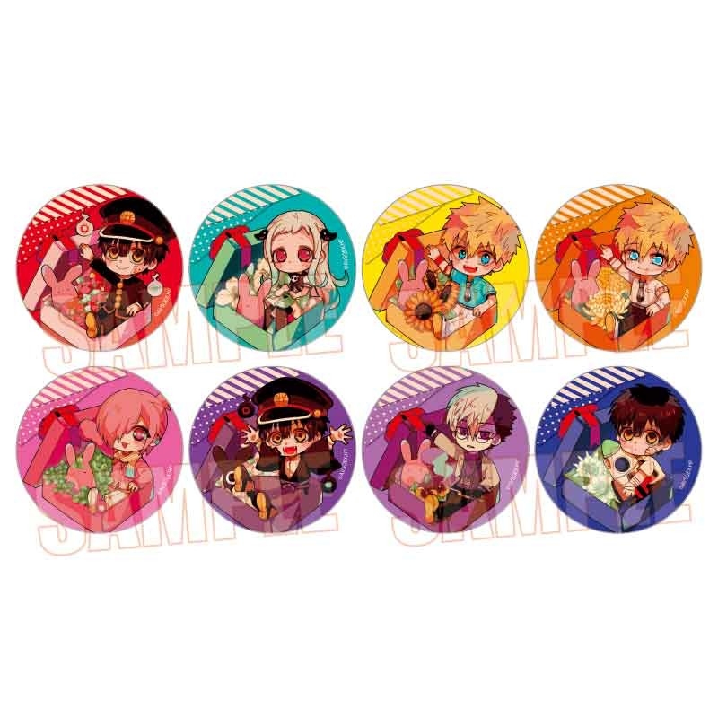 【グッズ-バッチ】地縛少年花子くん トレーディング缶バッジ フラワーボックス