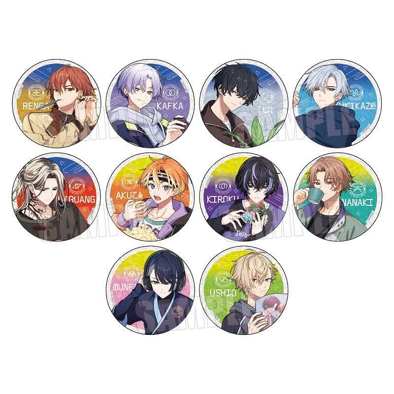 【グッズ-バッチ】18TRIP トレーディンググリッター缶バッジ Part3 朝班・昼班