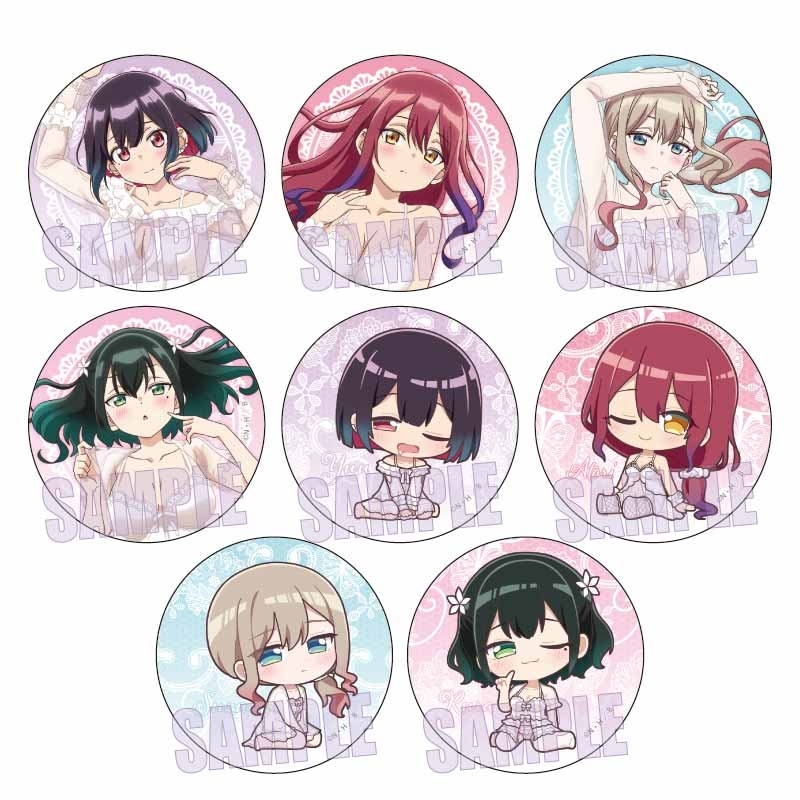 【グッズ-バッチ】ばっどがーる トレーディング缶バッジ ネグリジェver.