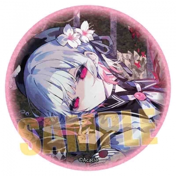 グッズ-バッチ】魔法少女ノ魔女裁判 グリッター缶バッジ 桜羽エマA 