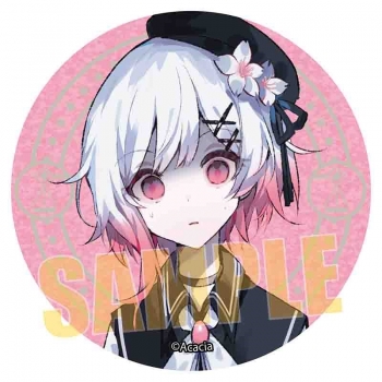 グッズ-バッチ】魔法少女ノ魔女裁判 グリッター缶バッジ 桜羽エマC 