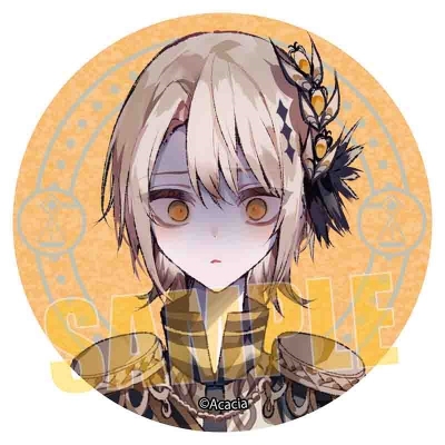 【グッズ-バッチ】魔法少女ノ魔女裁判 グリッター缶バッジ 蓮見レイア