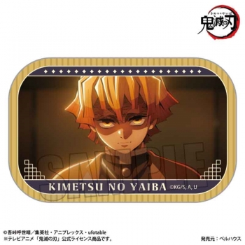 グッズ-バッチ】アニメ「鬼滅の刃」 メモリーズスクエア缶バッジ 我妻 