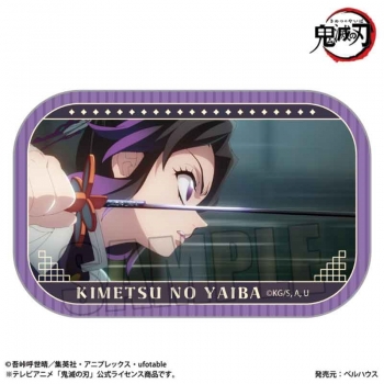 グッズ-バッチ】アニメ「鬼滅の刃」 メモリーズスクエア缶バッジ 胡蝶 