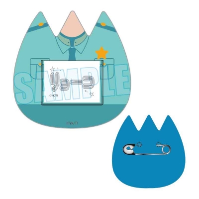 【グッズ-バッチ】アニメ『銀河特急 ミルキー☆サブウェイ』 ようちえんバッジ リョーコ