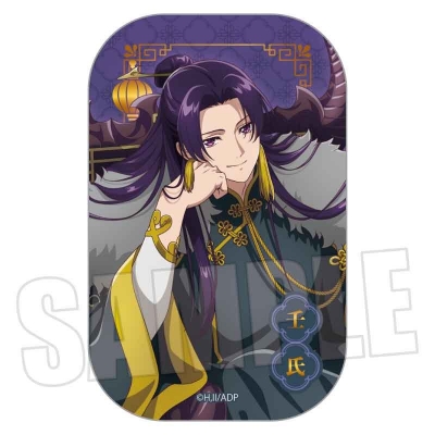 【グッズ-バッチ】薬屋のひとりごと スクエア缶バッジ 壬氏(ハロウィン2025)