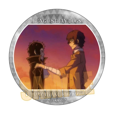 【グッズ-バッチ】文豪ストレイドッグス メモリーズ缶バッジ (第2シーズン) 太宰 治&芥川 龍之介