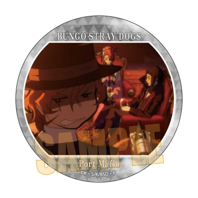 【グッズ-バッチ】文豪ストレイドッグス メモリーズ缶バッジ (第2シーズン) 中原 中也&尾崎 紅葉&森 鴎外