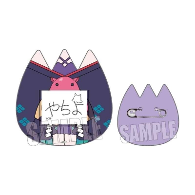 【グッズ-バッチ】超かぐや姫! ようちえんバッジ 月見 ヤチヨ