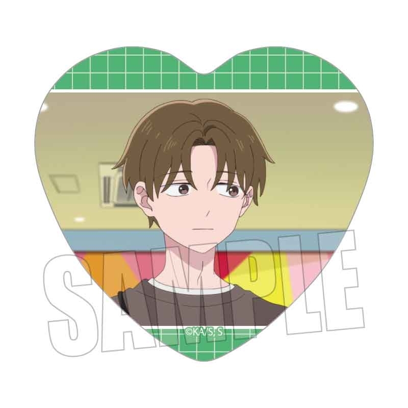 [Good-Batch] TV Anime “Opposites You and I” Memories Heart Can Badge Flat