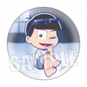 【グッズ-バッチ】おそ松さん 缶バッジ カラ松(裸足)【アニメイト先行販売】の画像