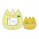 【グッズ-バッチ】おそ松さん おなまえバッジ 十四松【アニメイト先行販売】の画像