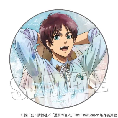 【グッズ-バッチ】TVアニメ『進撃の巨人』The Final Season トレーディング缶バッジ Nemophila