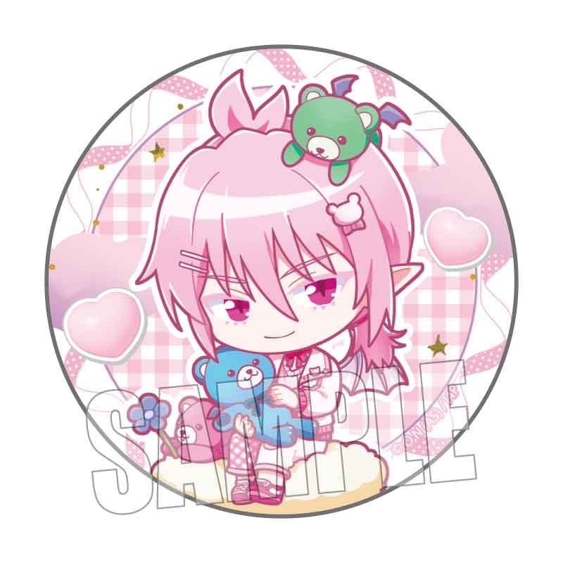 魔入りました!入間くん ゆめかわ 缶バッジ アスモデウス・アリス(ゆめかわ)