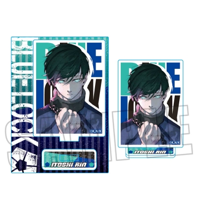 【グッズ-スタンドポップ】ブルーロック ミニスタンド/糸師 凛【アニメイト先行販売】