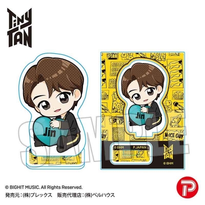 【グッズ-スタンドポップ】TinyTAN ぎゅぎゅっとミニスタンド/Jin Butter ver.