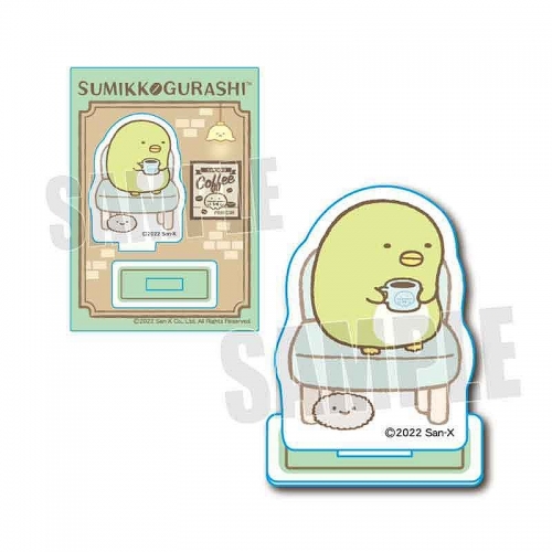 グッズ スタンドポップ すみっコぐらし ミニスタンド ぺんぎん ほこり アニメイト