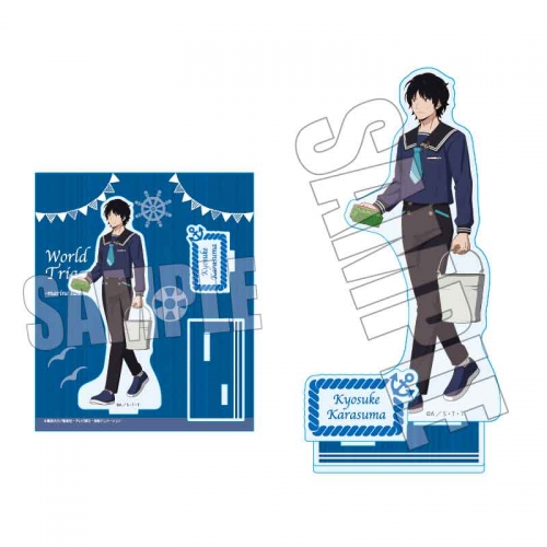 グッズ スタンドポップ ワールドトリガー アクリルスタンド Part2 烏丸京介 マリンセーラーver アニメイト先行販売 アニメイト