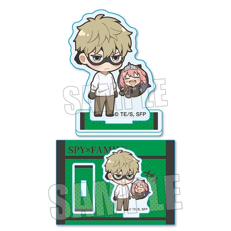 【グッズ-スタンドポップ】SPY×FAMILY ぷちめもっ！ミニスタンド/ロイド・フォージャー&アーニャ・フォージャーB