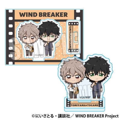 【グッズ-スタンドポップ】WIND BREAKER ぷちめもっ!ミニスタンド 兎耳山 丁子&十亀 条