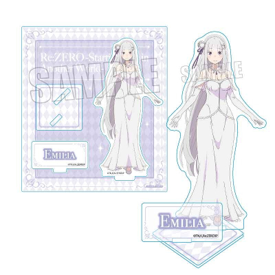 【グッズ-スタンドポップ】Re:ゼロから始める異世界生活 アクリルスタンド エミリア(花嫁衣装)
