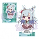 【グッズ-スタンドポップ】アニメ『ウマ娘 シンデレラグレイ』 ミニスタンド メジロアルダン(チョコレート)の画像