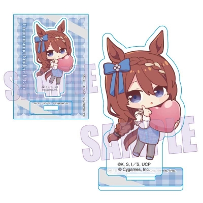 【グッズ-スタンドポップ】アニメ『ウマ娘 シンデレラグレイ』 ミニスタンド スーパークリーク(チョコレート)