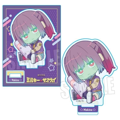 【グッズ-スタンドポップ】アニメ『銀河特急 ミルキー☆サブウェイ』 ぎゅぎゅっとミニスタンド マキナ