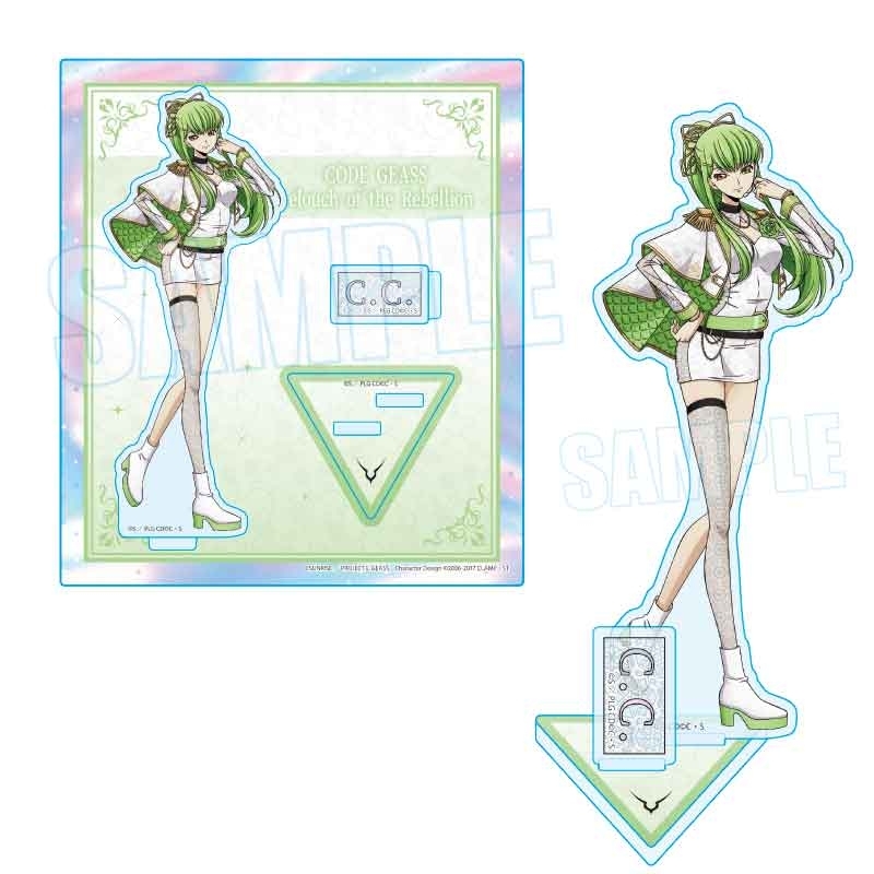 【グッズ-スタンドポップ】コードギアス 反逆のルルーシュ アクリルスタンド C.C.(アイドル)【アニメイト先行販売】