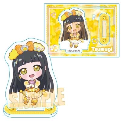 【グッズ-スタンドポップ】ひみつのアイプリ ミニスタンド 鈴風 つむぎ(アニマルバズリウム)