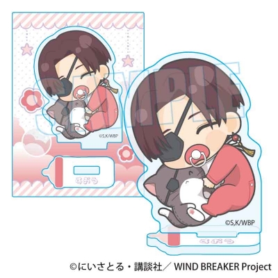 【グッズ-スタンドポップ】WIND BREAKER ぎゅぎゅっとミニスタンド 蘇枋 隼飛 ばぶちゃんver.