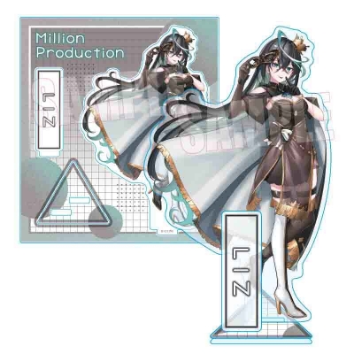 【グッズ-スタンドポップ】ミリプロ アクリルスタンド 雨夜リズ