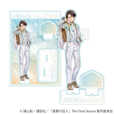 【グッズ-スタンドポップ】TVアニメ『進撃の巨人』The Final Season MEGAアクリルスタンド リヴァイ(Nemophila)