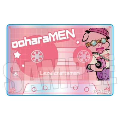 【グッズ-置きもの】ドズル社 キラキラミニアクリルブロック おおはらMEN(Rhythm DOZLE Corp.)