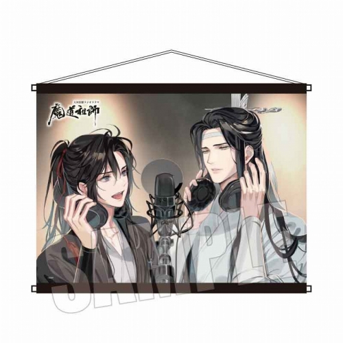 グッズ タペストリー 大河幻想ラジオドラマ 魔道祖師 B2タペストリー レコーディング アニメイト先行販売 アニメイト