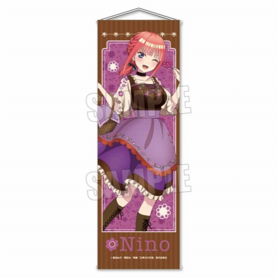 【グッズ-タペストリー】映画 五等分の花嫁 スリムタペストリー 中野 二乃 カントリーver.