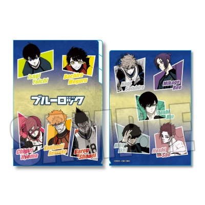 【グッズ-クリアファイル】ブルーロック クリアファイル3ポケット/集合絵