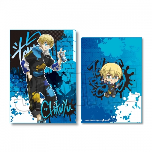 グッズ クリアファイル 東京リベンジャーズ クリアファイル3ポケット 松野 千冬 ペンキver アニメイト先行販売分 アニメイト