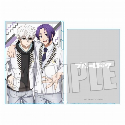 【グッズ-クリアファイル】ブルーロック クリアファイル3ポケット 凪 誠士郎&御影 玲王