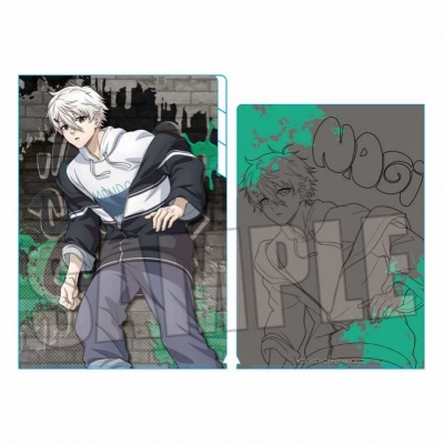 【グッズ-クリアファイル】ブルーロック クリアファイル3ポケット 凪 誠士郎 スケーターver.