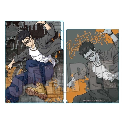 【グッズ-クリアファイル】ブルーロック クリアファイル3ポケット Part2 剣城 斬鉄 スケーターver.