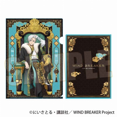グッズ-クリアファイル】WIND BREAKER クリアファイル 梅宮 一 玉座ver 