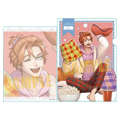 【グッズ-クリアファイル】ジャンケットバンク クリアファイル 真経津 晨(パジャマパーティー)【再販】