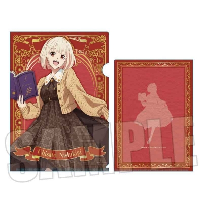 【グッズ-クリアファイル】TVアニメ「リコリス・リコイル」 クリアファイル 錦木 千束(読書)